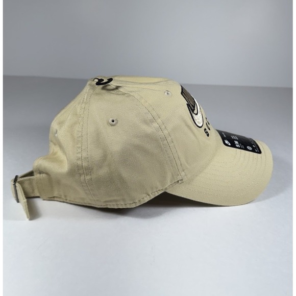 NIKE Club Unstructured Soccer Futura Swoosh Cap Hat Gold Men's S/M *NEW* C11350 - Picture 3 of 6
